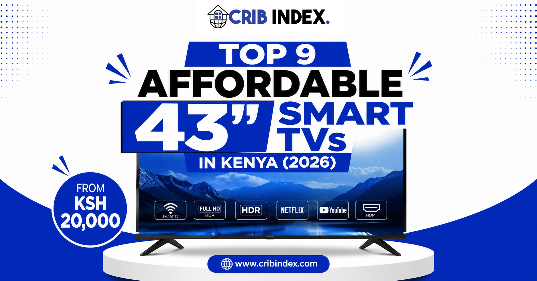 Affordable 43 Inch Smart TVs