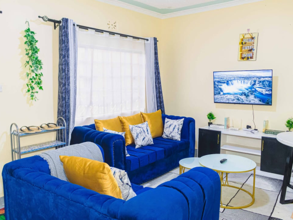 Spacious 1 Bedroom Bnb in Nanyuki close to malls, restaurants & supermarkets