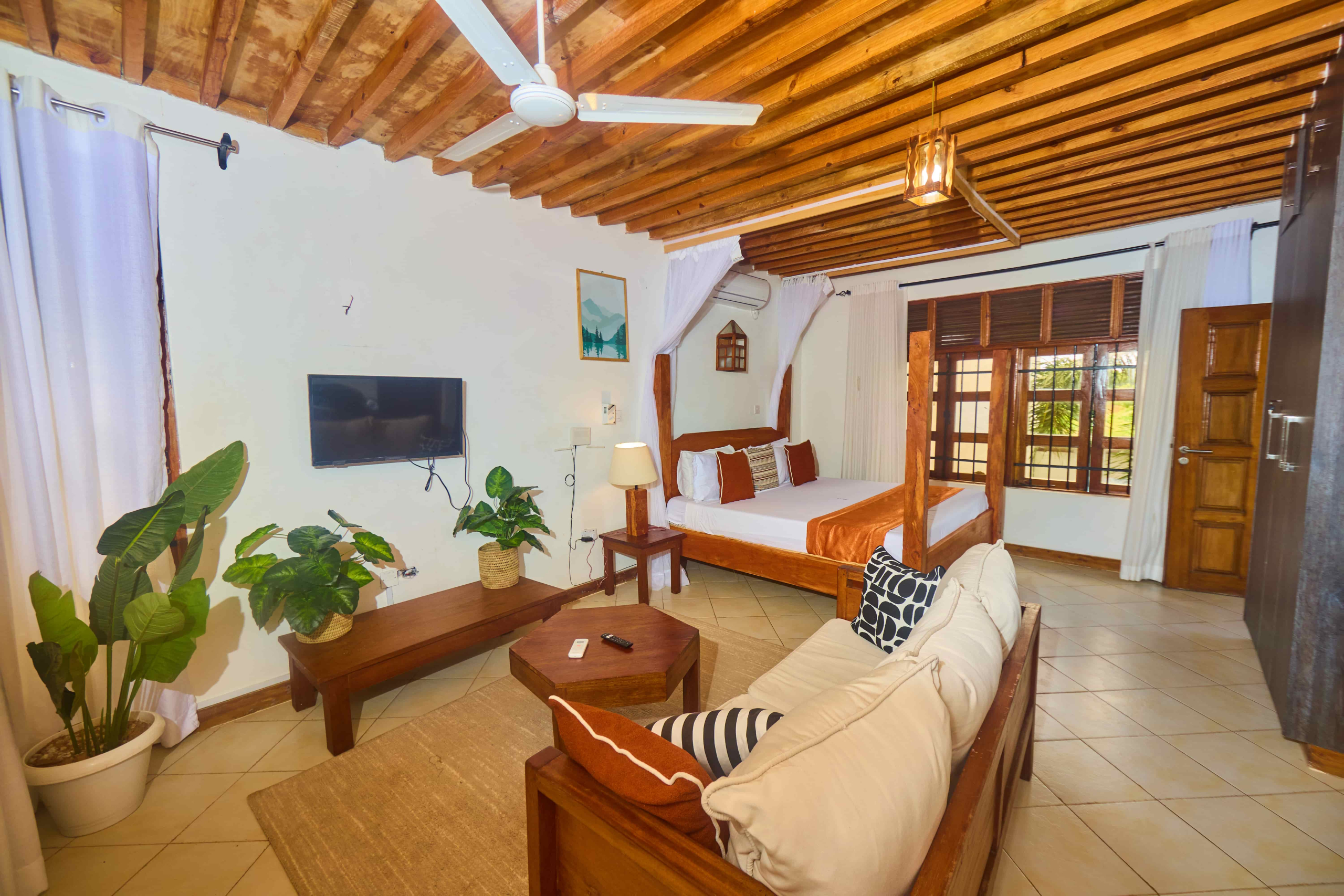 2 Bedroom BnB Apartment in Diani Near Town Centre with AC 12K/Night