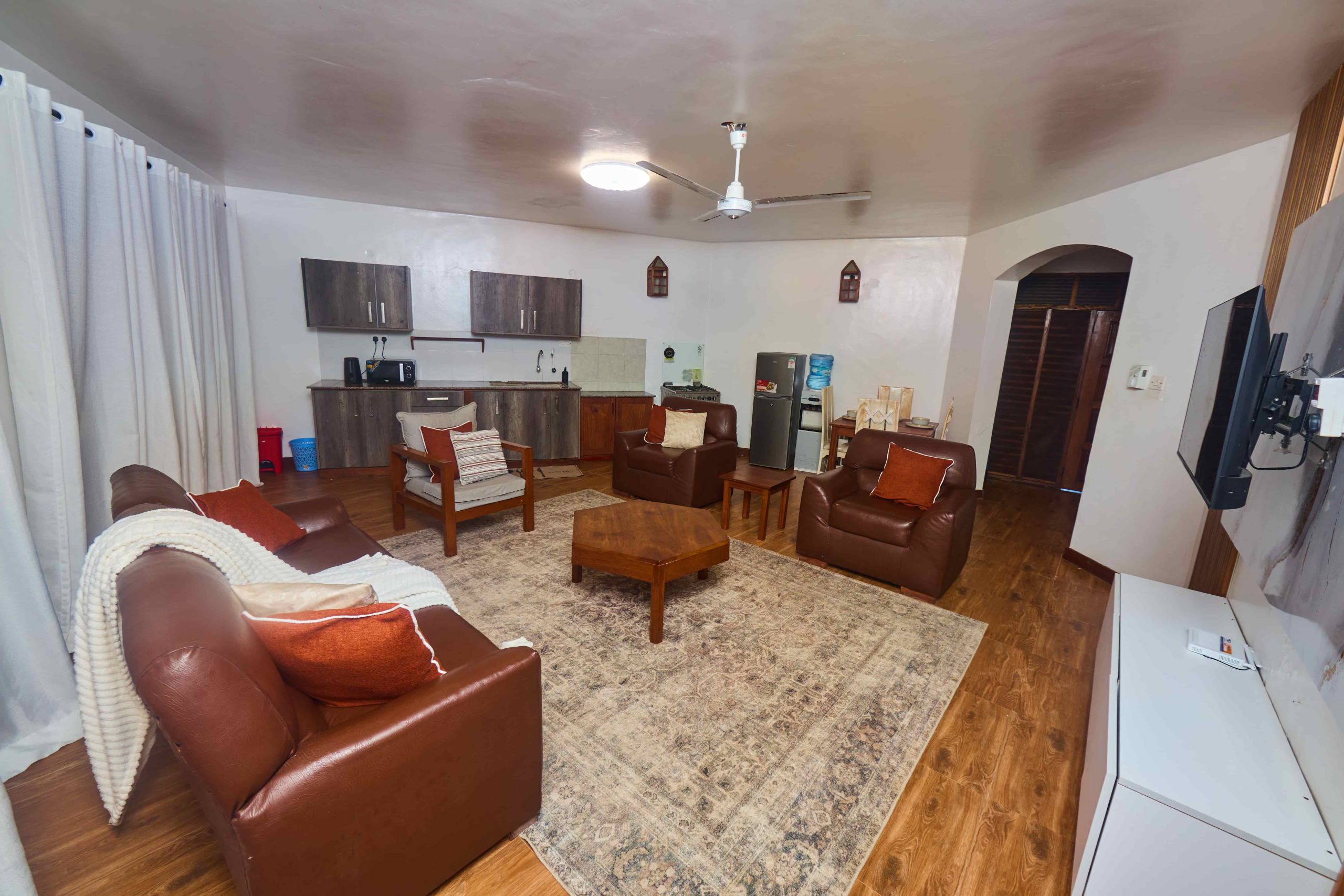 2 Bedroom BnB Apartment in Diani with Pool Seaview AC 12K/Night