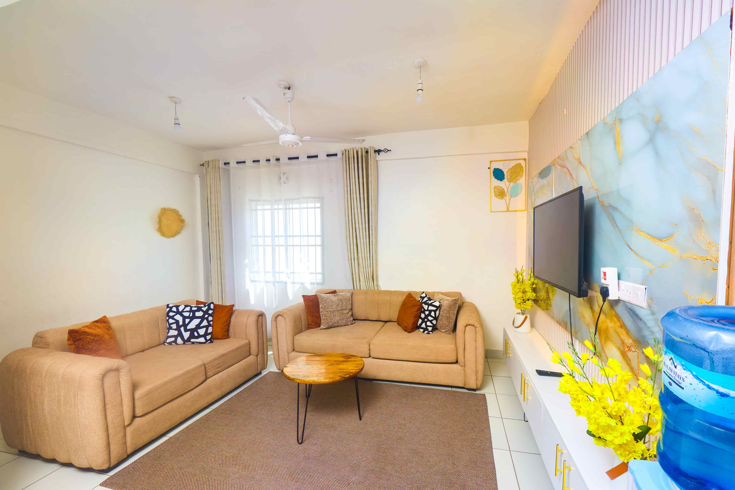 2 Bedroom BnB Apartment in Diani with Pool Seaview AC 12K/Night