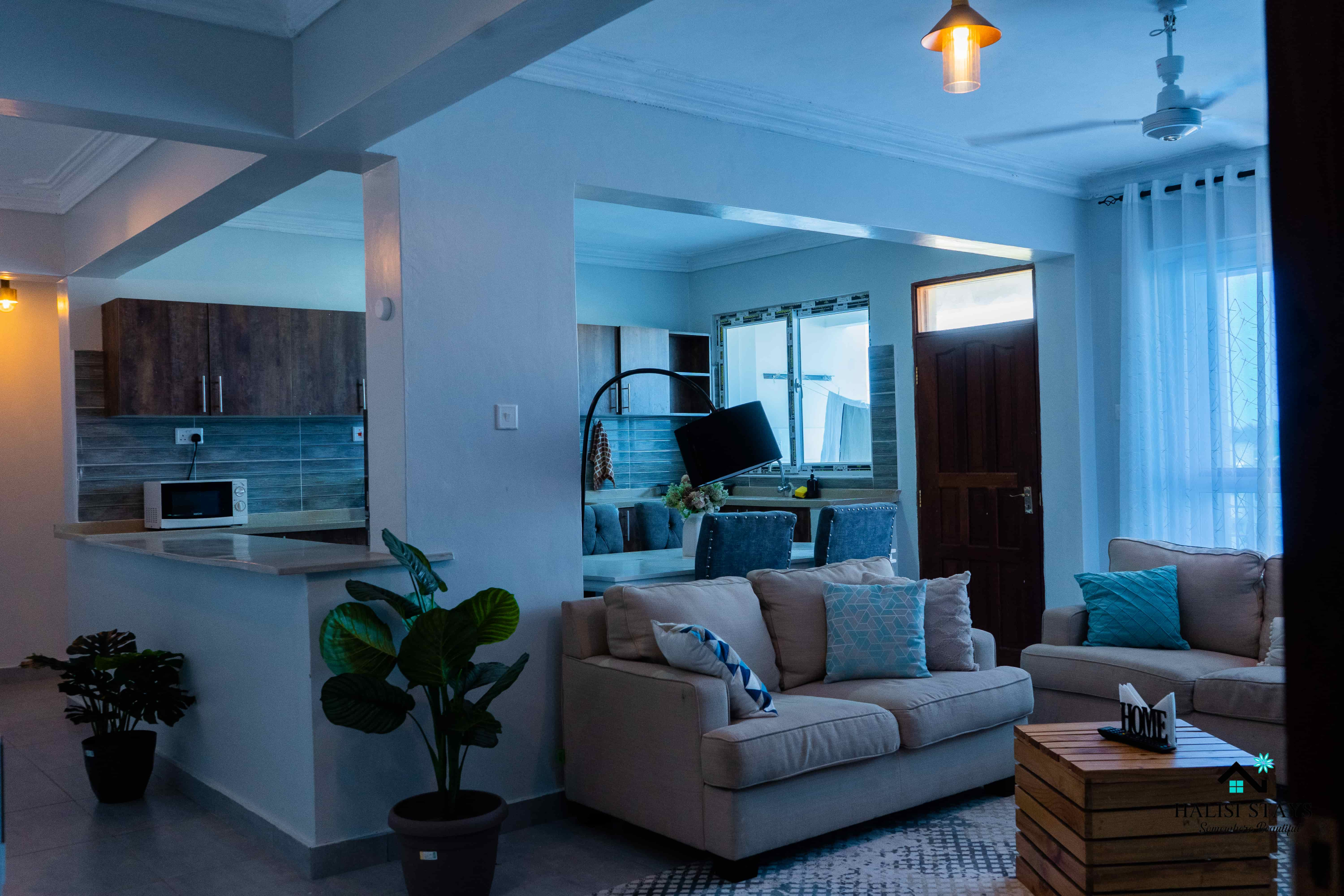2 Bedroom BnB Apartment in Diani with Pool Seaview AC 12K/Night