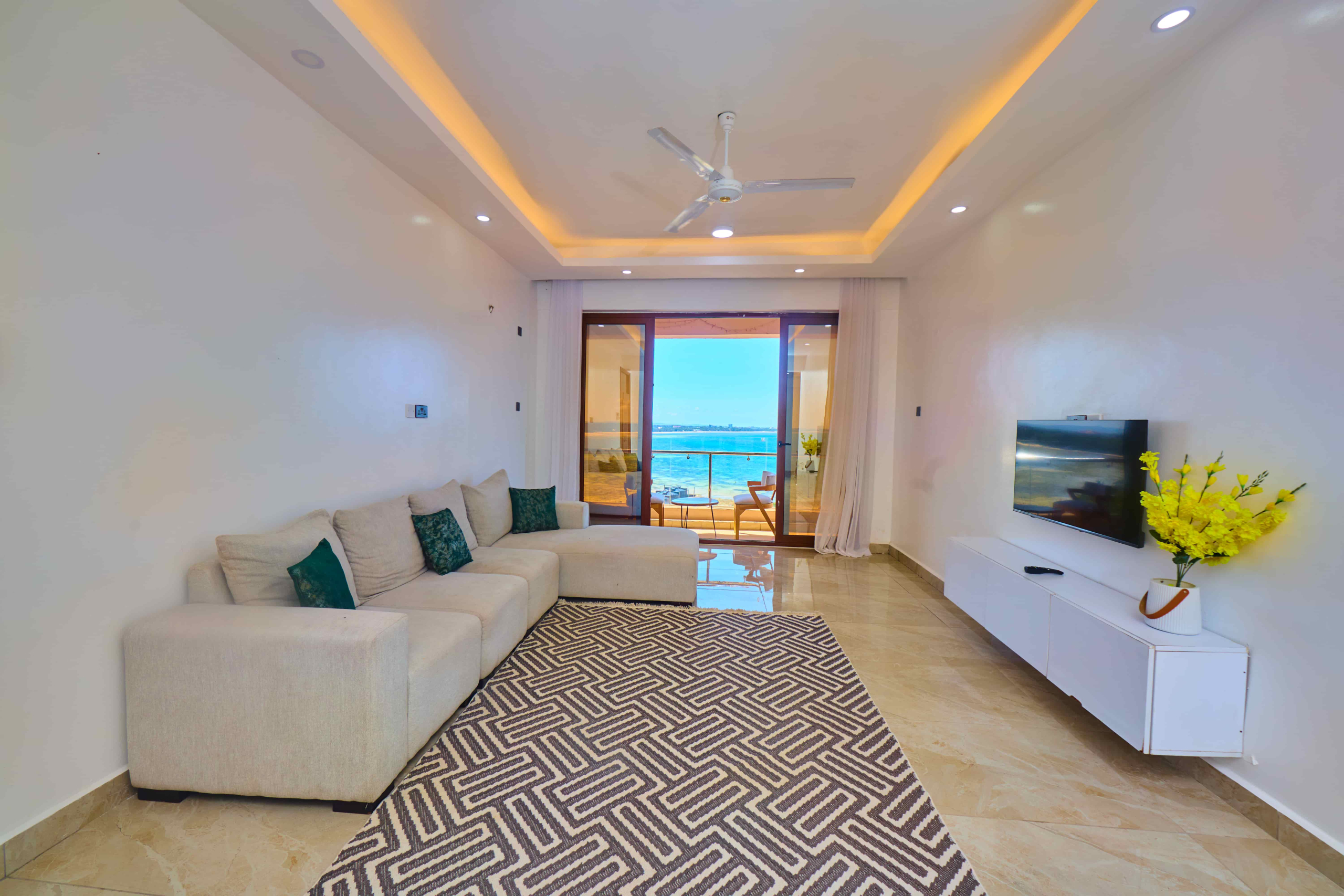 2 Bedroom BnB Apartment in Diani with Pool Seaview AC 12K/Night