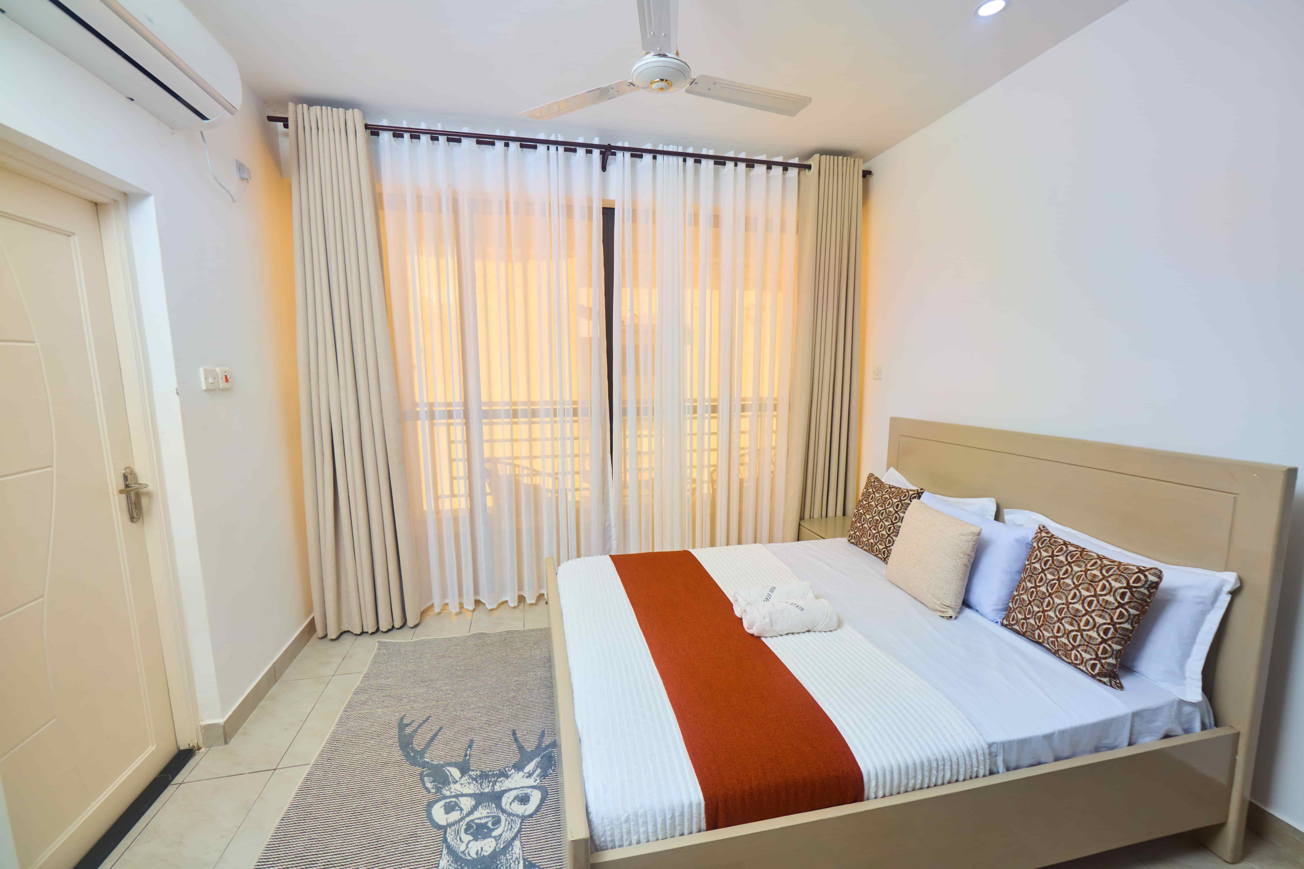 2 Bedroom BnB Apartment in Diani with Pool Seaview AC 12K/Night